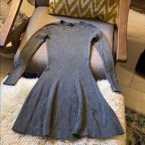 Love Tree Gray Sweater Dress, Size Small